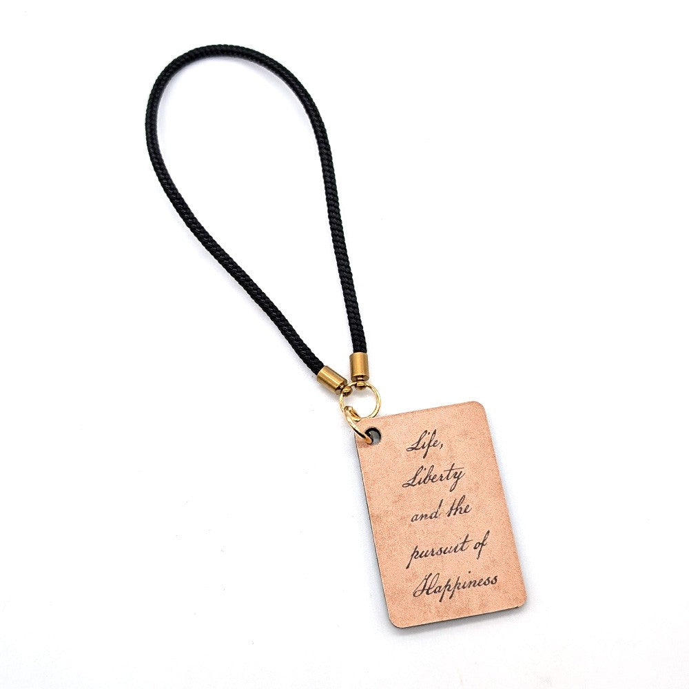 ＊BAG CHARM ＊JOSE MOON ノベルティー Life, Liberty, and the Pursuit of Happiness
