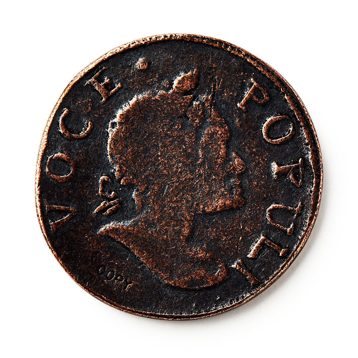 1760 Voce Populi Halfpenny – Museum of the American Revolution