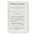 The Common Sense Pamphlet, printed by R. Bell in Philadelphia in 1776, addressed to the Inhabitants of America, discusses government, monarchy, American independence from Britain, and related affairs.