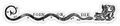 Black and white illustration of a segmented snake with U.S. colony abbreviations, "Join, or Die," and a menacing creature—a classic Revolutionary image featured on our weather-resistant Massachusetts Spy Sticker.